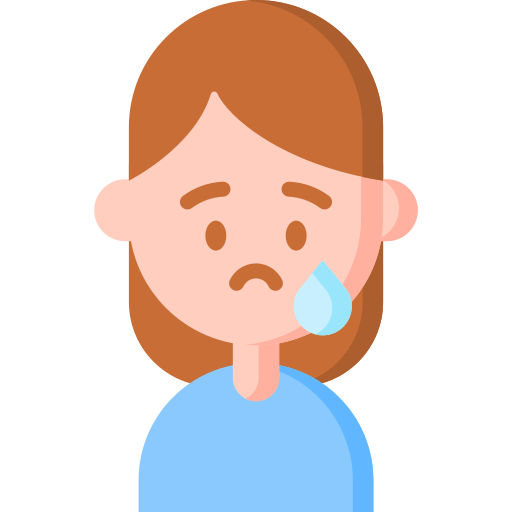 Sad Special Flat icon