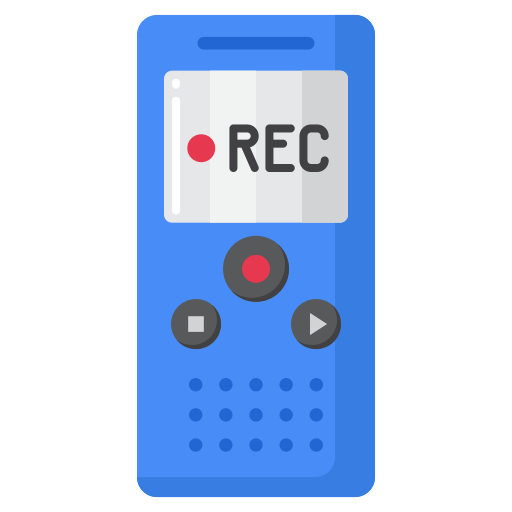 grabadora de voz icono gratis