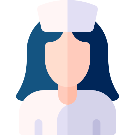 Nurse Basic Rounded Flat icon