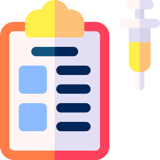 Vaccine record free icon Vaccine record free icon