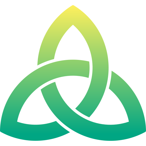 Triquetra Generic Flat Gradient icon