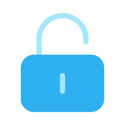 Unlock free icon