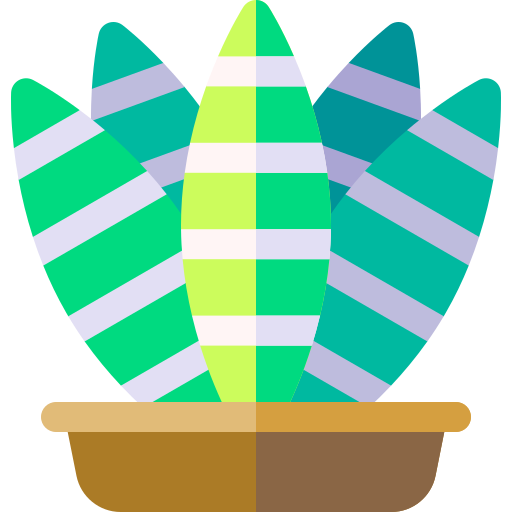 sansevieria trifasciata icono gratis