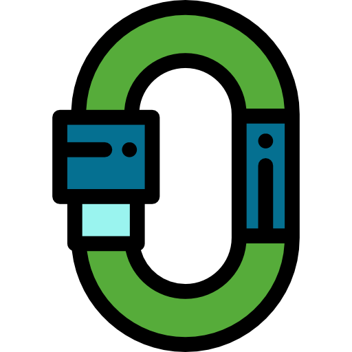 mosquetón icono gratis