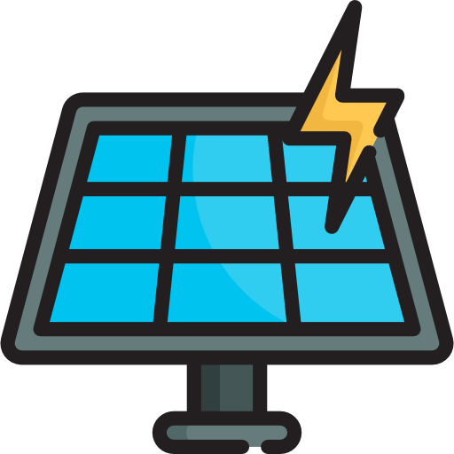 Solar panel Special Lineal color icon