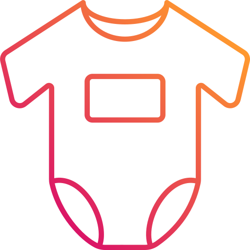 ropa de bebé icono gratis