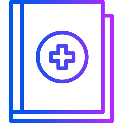 libro medico icono gratis