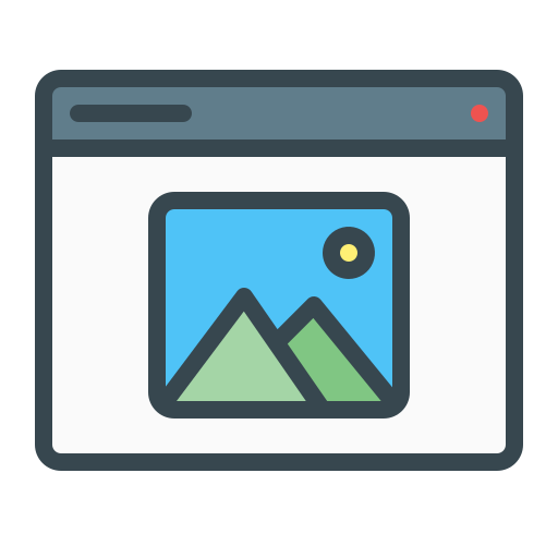 Website Generic Outline Color icon