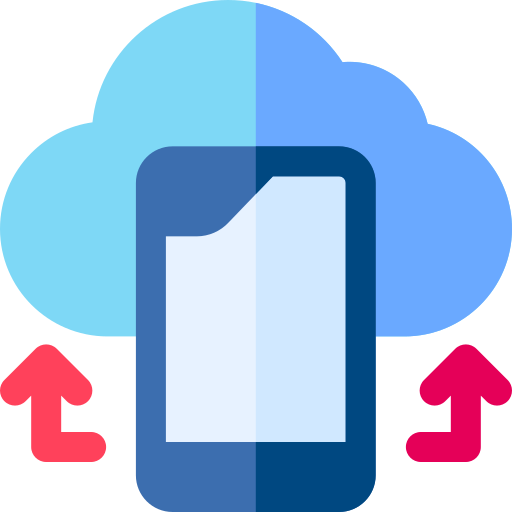 almacenamiento en la nube icono gratis