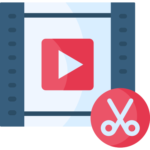 Video Video Player Web Website Blue and Red Download and Buy Now