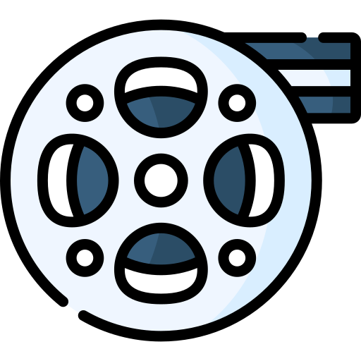 Movie roll - Free cinema icons