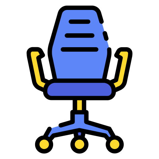 Office chair Good Ware Lineal Color icon