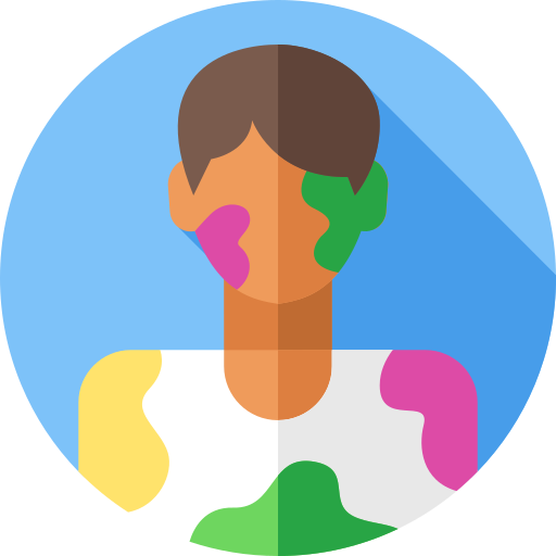 Holi free icon