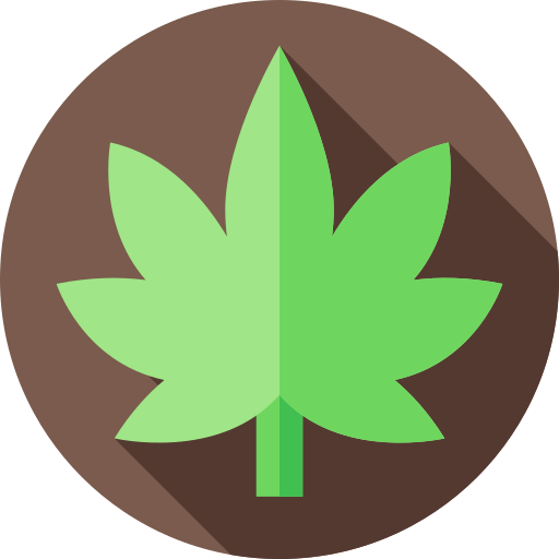 Marijuana free icon Marijuana free icon