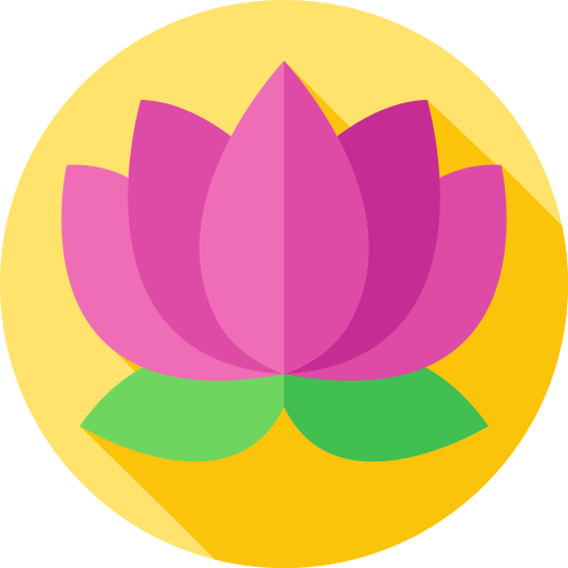 Lotus Flat Circular Flat icon