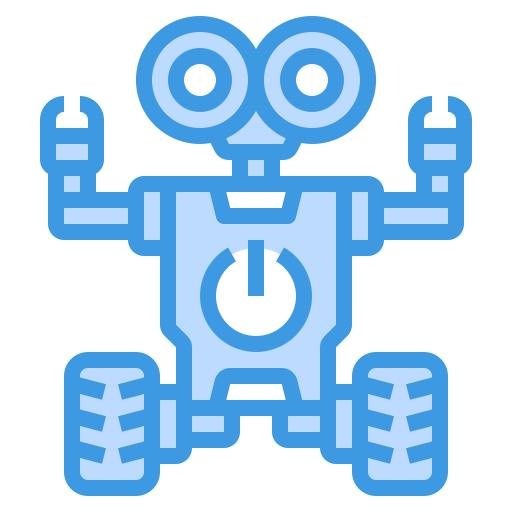 Robot itim2101 Blue icon