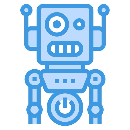 Robot itim2101 Blue icon