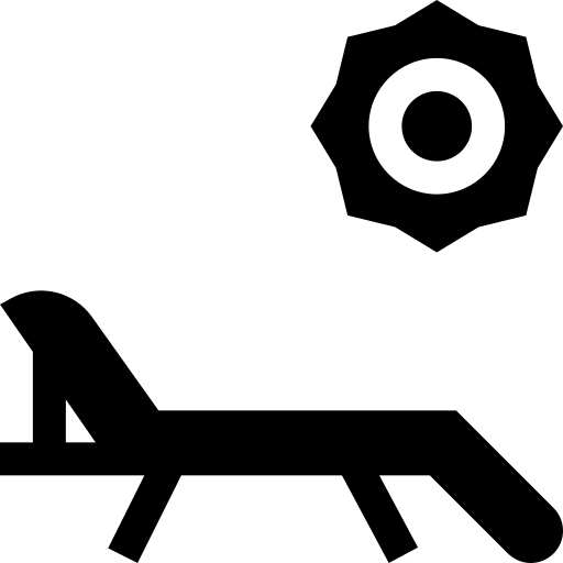 일광욕 무료 아이콘