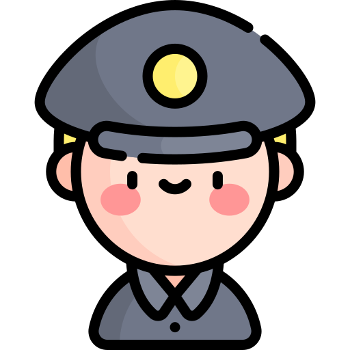 security guard hat icon