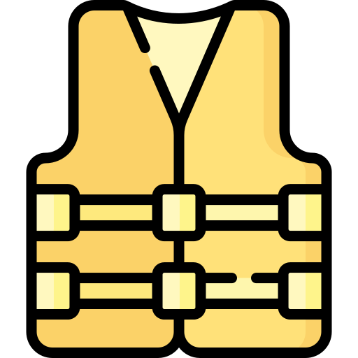 Life jacket Special Lineal color icon