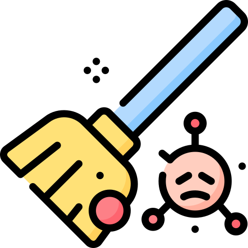 limpieza icono gratis