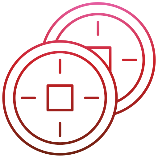 Китайская монета бесплатно иконка Китайская монета бесплатно иконка