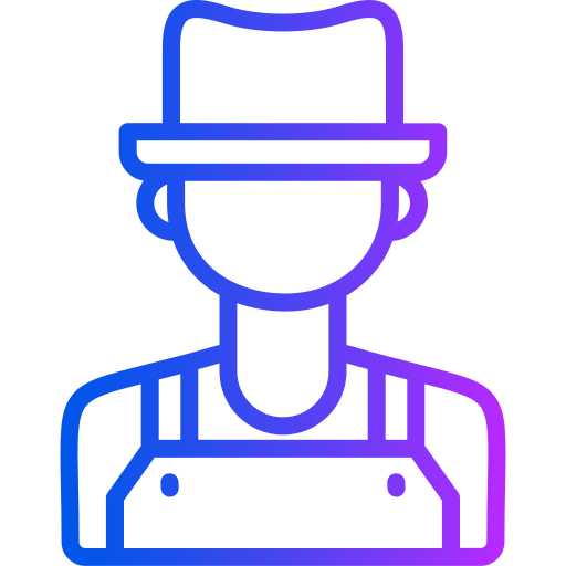 granjero icono gratis