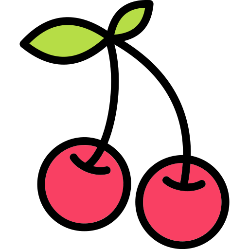 Cherry Generic Outline Color icon