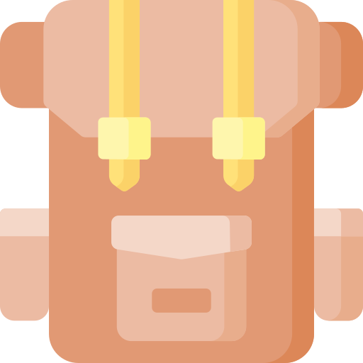 mochila grátis ícone