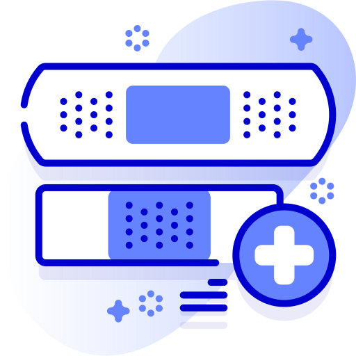 Bandage free icon Bandage free icon