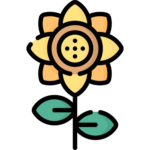 girasol icono gratis