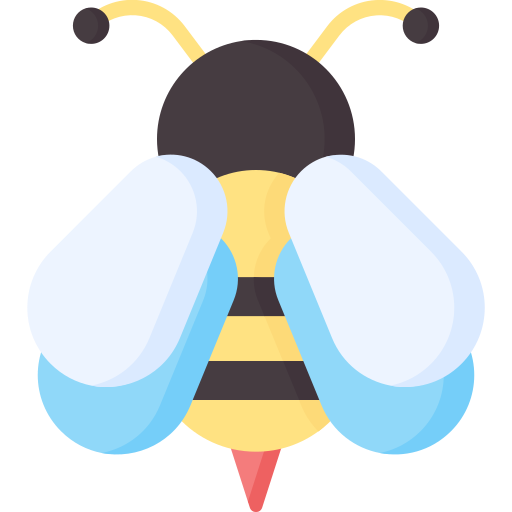 abeja icono gratis