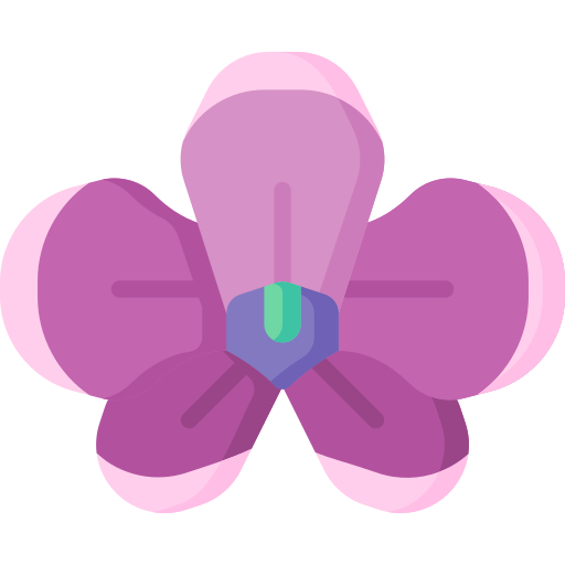 orquídea icono gratis