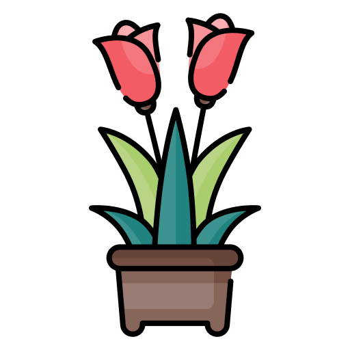 pot de fleur Icône gratuit