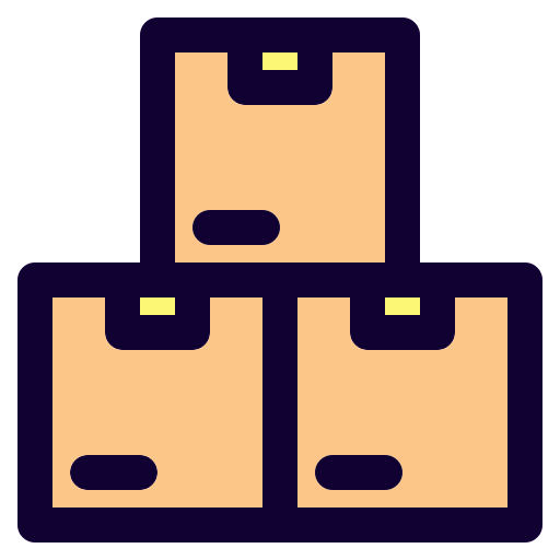 Cardboard Generic Outline Color icon