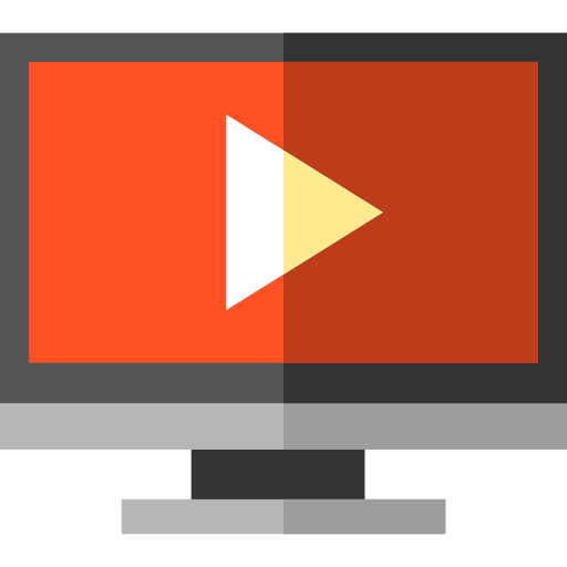 reproductor de video icono gratis