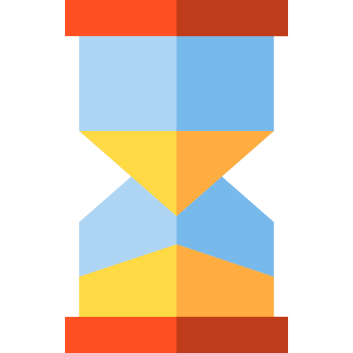 reloj de arena icono gratis