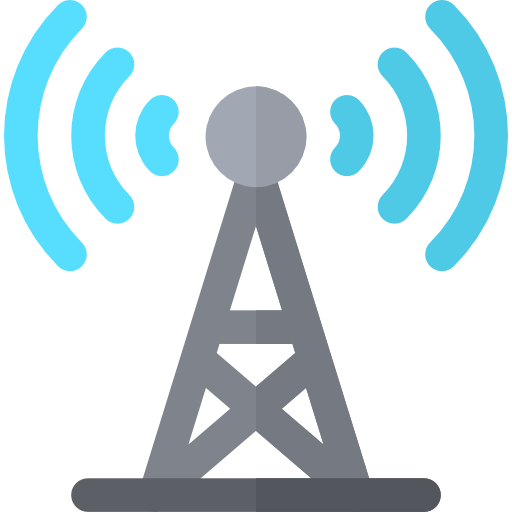 Antenna Basic Rounded Flat icon