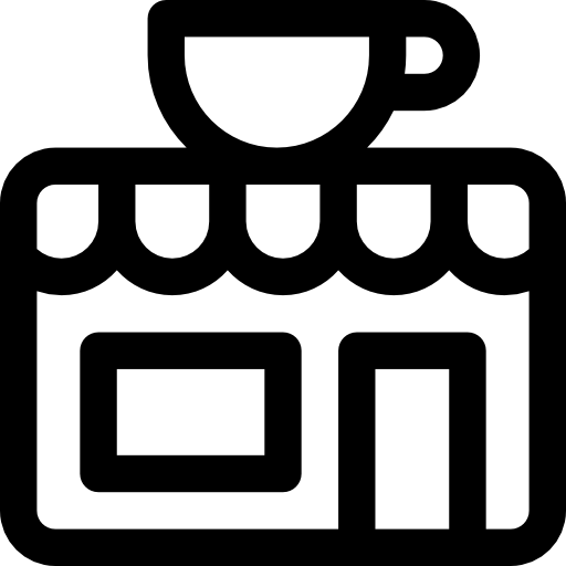 cafetería icono gratis