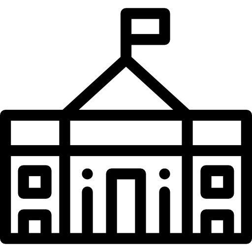 White house - Free monuments icons