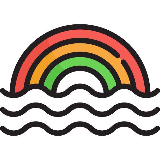 arco iris icono gratis