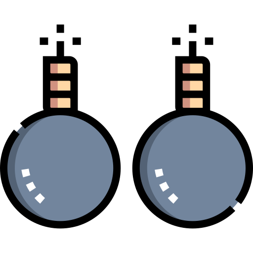 Smoke bomb free icon
