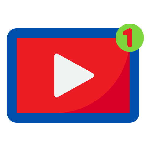 reproductor de video icono gratis