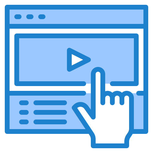 lecteur vidéo Icône gratuit lecteur vidéo Icône gratuit