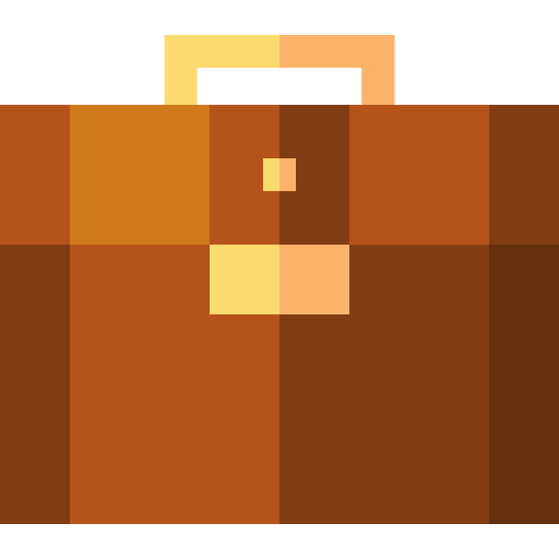 maletín icono gratis