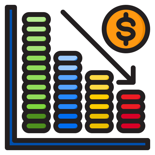 moneda de dinero icono gratis