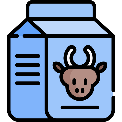 Milk box Special Lineal color icon