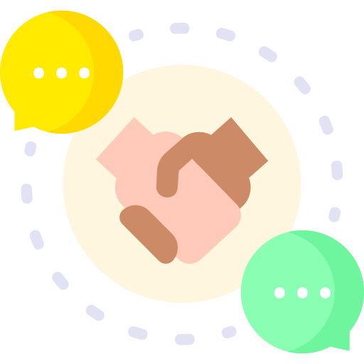 negociación icono gratis