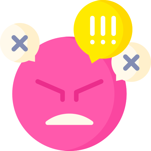 wütend kostenlos Icon