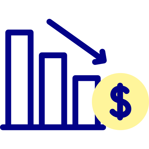 gráfico de barras icono gratis